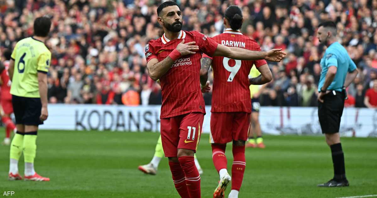 بركلتي جزاء.. صلاح يقرّب ليفربول من لقب البريمرليغ