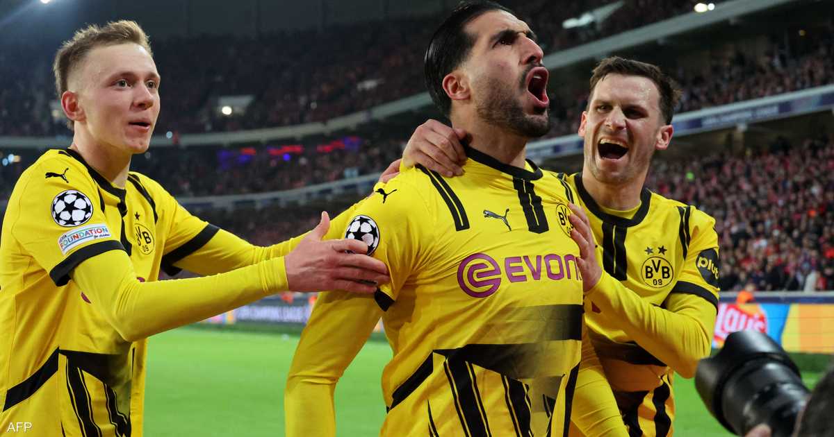 دورتموند يواجه برشلونة بدور الثمانية لأبطال أوروبا