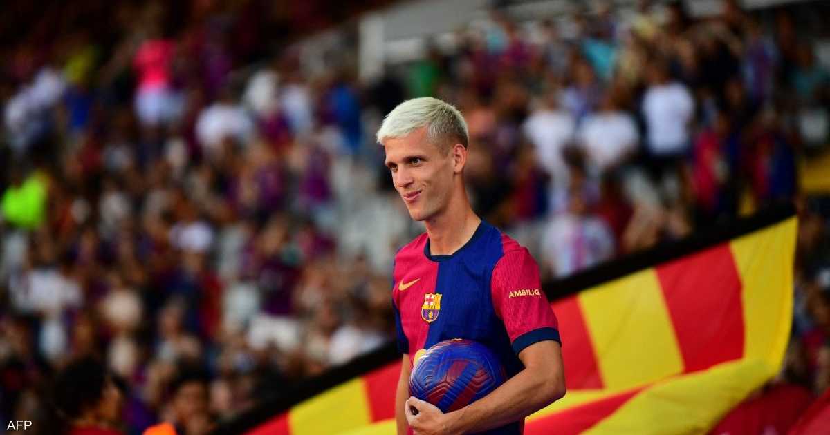 برشلونة يكشف تفاصيل إصابة أولمو ومدة غيابه عن الفريق