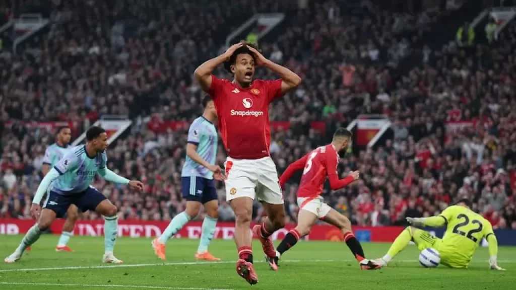”لا فائز” أرسنال بتعادل مع مانشستر يونايتد في الدوري الإنجليزي