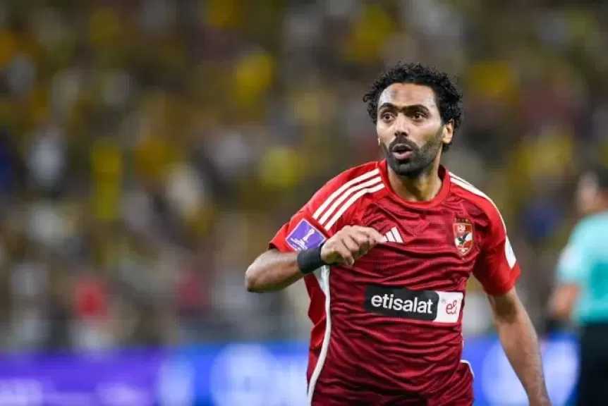 بعد راحة إضافية.. الأهلي يستعيد خدمات حسين الشحات في مباراة طلائع الجيش