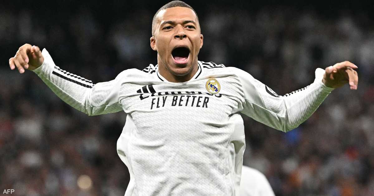 ريال مدريد يفقد جهود مبابي أمام بلباو بسبب الإيقاف