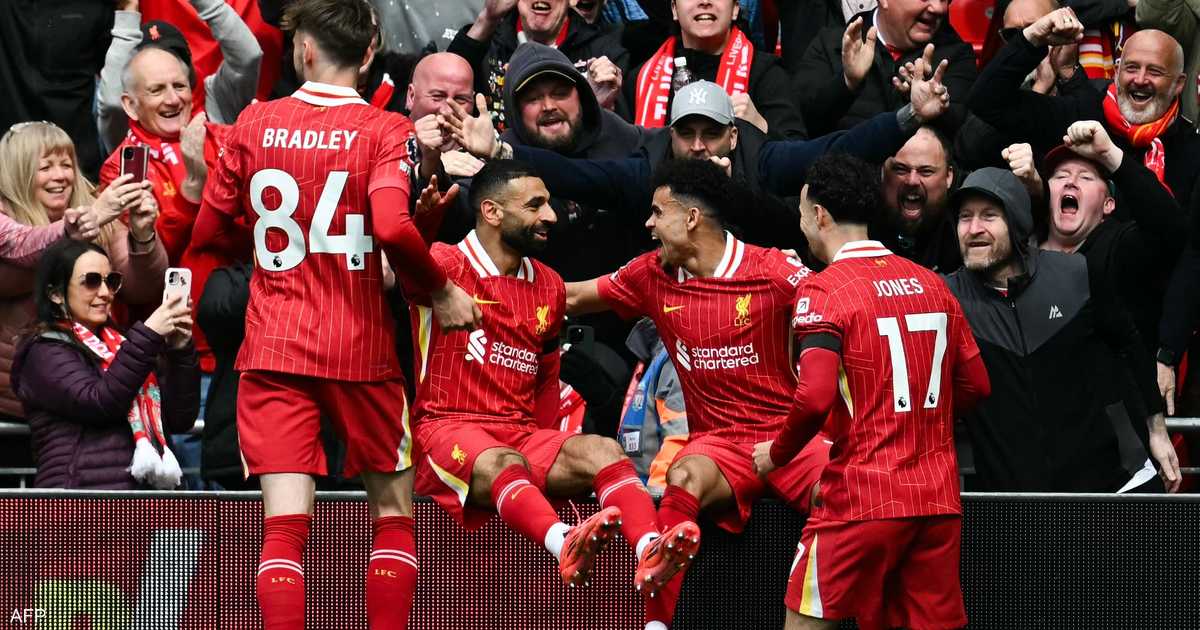 نقطة وحيدة تفصل ليفربول عن لقب الدوري الإنجليزي