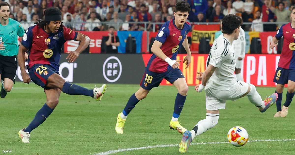 بهدف “قاتل”.. برشلونة يهزم ريال مدريد في نهائي الكأس المجنون