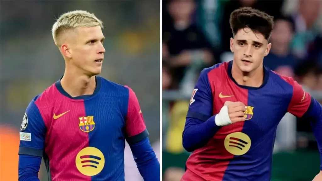 رابطة الدوري الإسباني تصدم برشلونة بشأن قيد أولمو وباو فيكتور