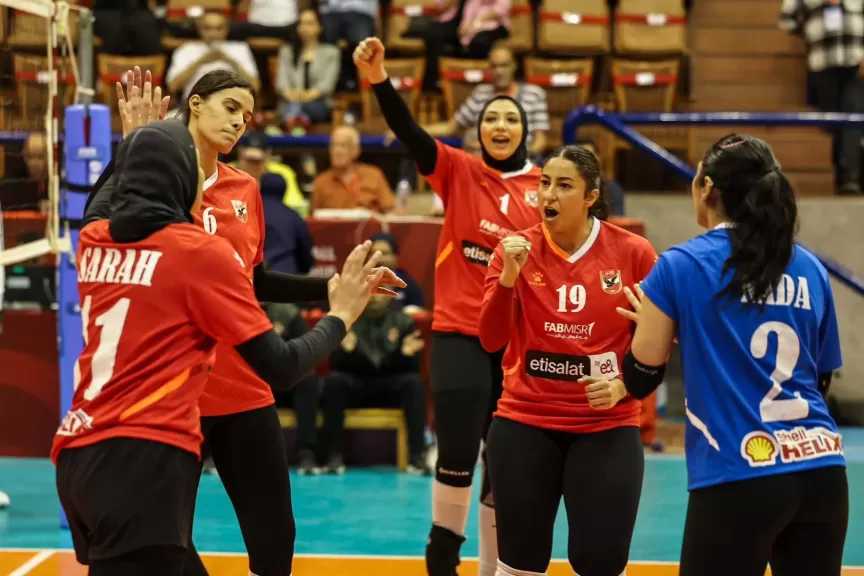 مران صباحي لطائرة الأهلي سيدات استعدادًا للزمالك