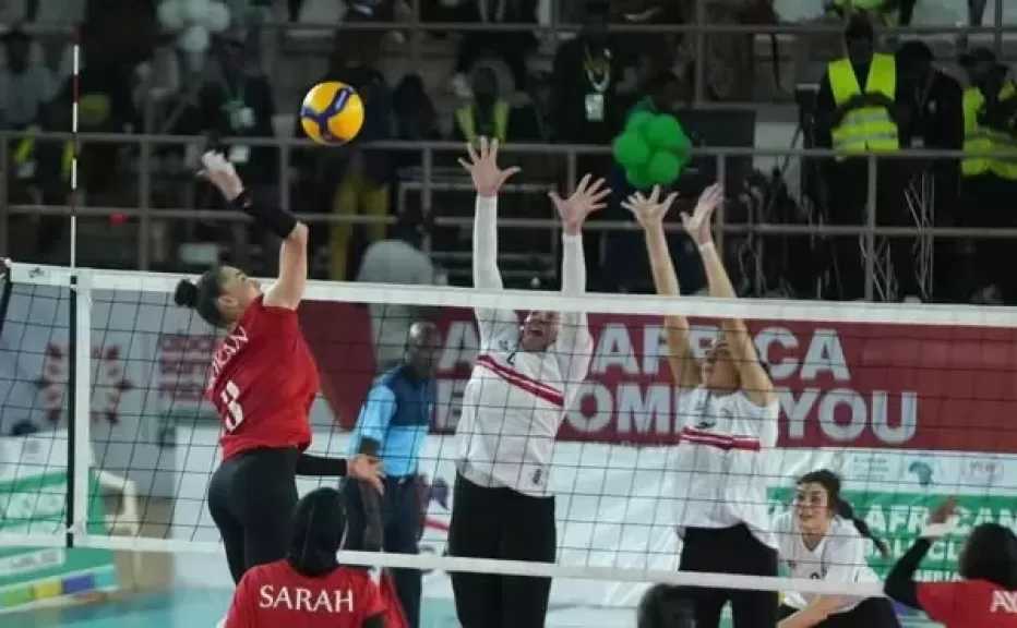 طائرة الزمالك سيدات تفوز على الأهلي وتحصد لقب إفريقيا