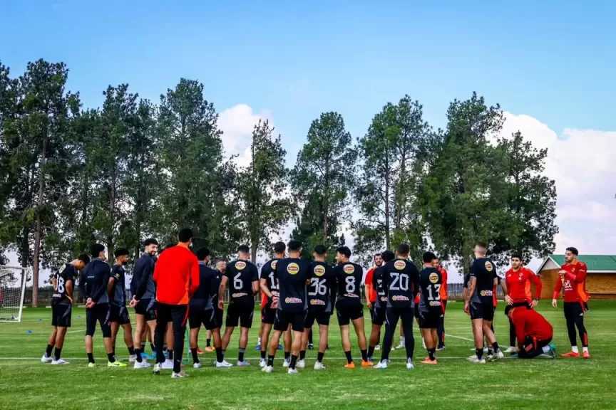 موعد مران الأهلي الثاني في بريتوريا